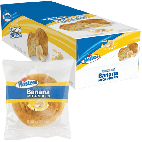 Hostess Jumbo Muffin Banana (155g) (Box of 3)