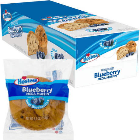 Hostess Jumbo Muffin Blueberry (155g) (Box of 3)