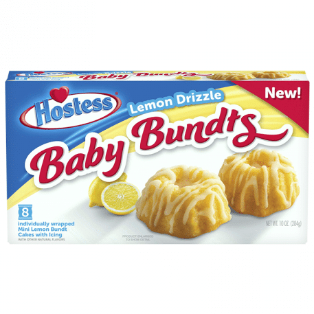 Hostess Lemon Drizzle Baby Bundts (284g)