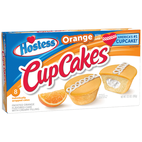 Hostess Orange Cupcakes Box (383g)