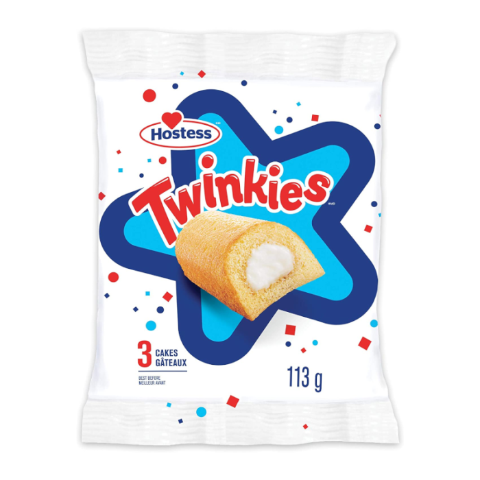 Hostess Twinkies 3 Pack Bag 113g CANADA