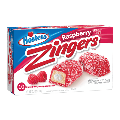 Hostess Zingers Raspberry (379g)