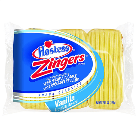 Hostess Zingers Vanilla 3-Pack (108g)