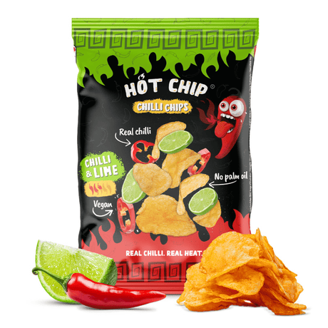 Hot Chip Chilli Chips Chilli & Lime (80g)