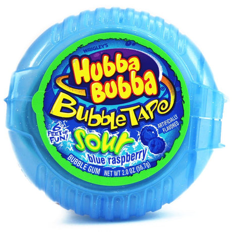 Hubba Bubba Bubble Tape Sour Blue Raspberry (56g)
