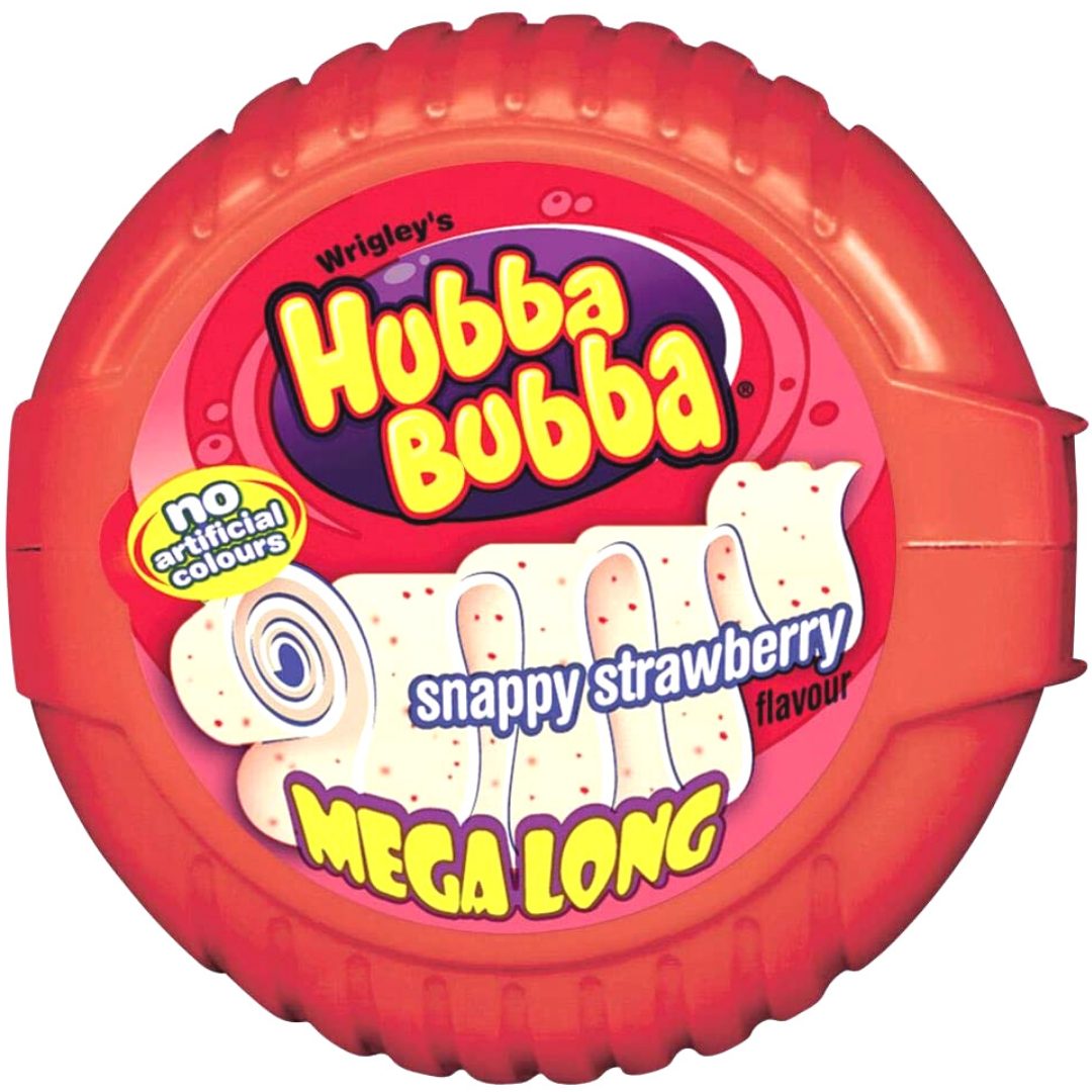 Hubba Bubba Strawberry Tape (56g)