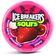 Ice Breakers Sours Strawberry, Cherry and Mixed Berry (42g)