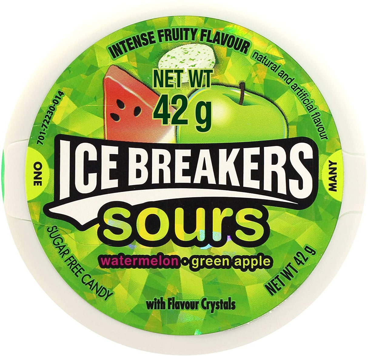 Ice Breakers Sours Watermelon and Green Apple (42g)