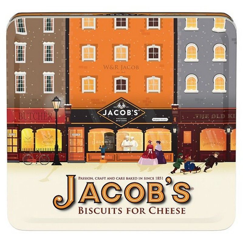 Jacob's Biscuits For Cheese Heritage Tin (300g)