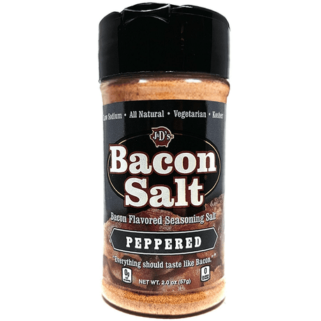J&amp;D's Peppered Bacon Salt (73g)