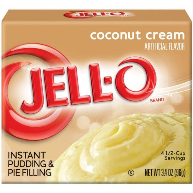 Jell-O Instant Pudding Coconut Cream (96g)