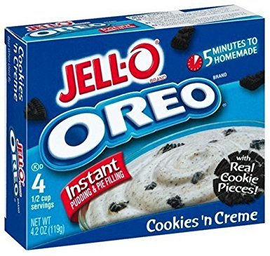 Jell-O Instant Pudding Oreo Cookies and Cream (119g)