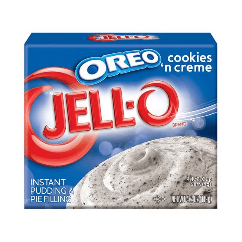 Jell-O Instant Pudding Oreo Cookies & Cream (119g)