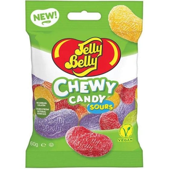 Jelly Belly Chewy Candy Sours 5 Flavours (60g)