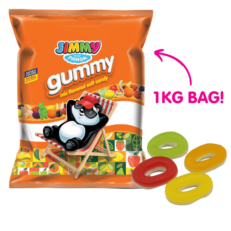 Jimmy Gummy Rings (1kg)