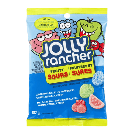 Jolly Rancher Fruity Sours Peg Bag (182g)