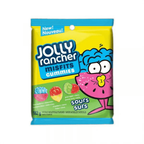 Jolly Rancher Misfits Gummies Sours (182g)