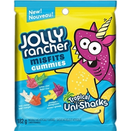 Jolly Rancher Misfits Gummies Uni Sharks (182g)
