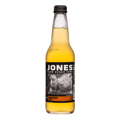 Jones Soda Ginger Beer (355ml)