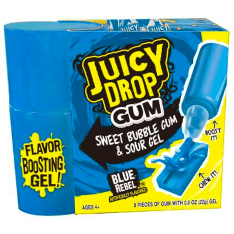Juicy Drop Blue Rebel Gum (70g) USA