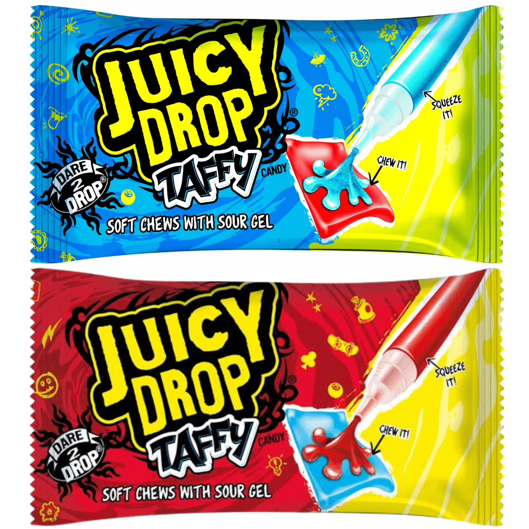 Juicy Drop Chewy Candy and Sour Gel (67g)