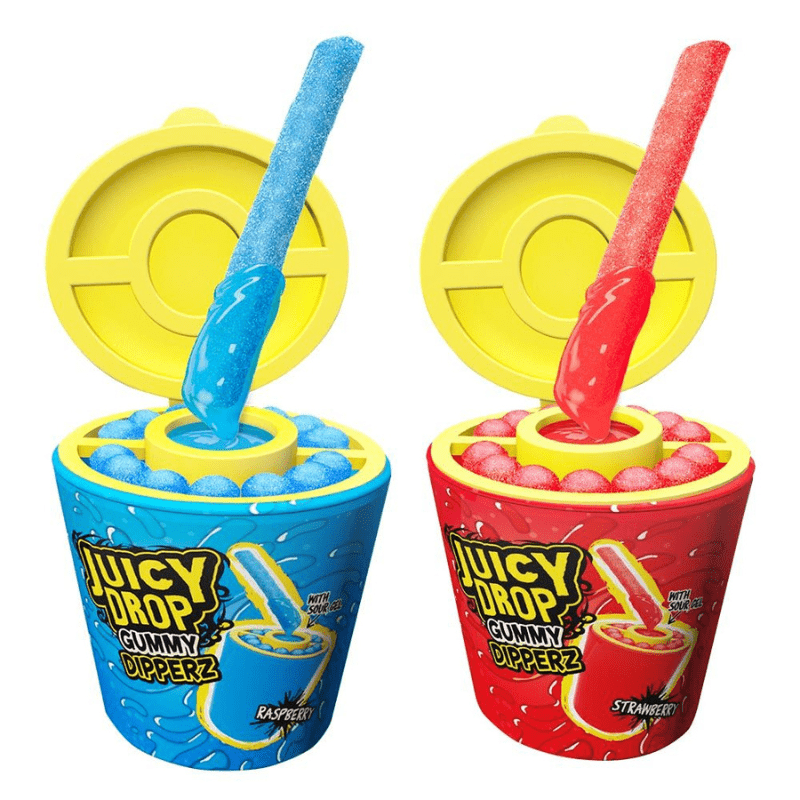 Bazooka Juicy Drop Gummy Dipperz 96g – SoSweet
