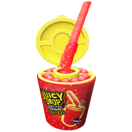 Juicy Drop Strawberry Gummy Dipperz (96g)