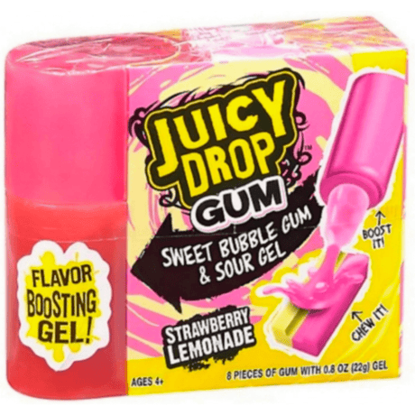 Juicy Drop Strawberry Lemonade Gum (70g)