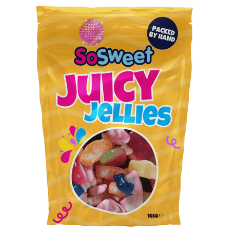 Juicy Jellies Sweet Mix Pouch 165g
