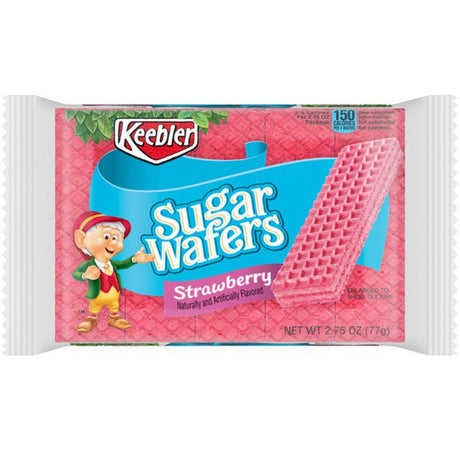 Keebler Strawberry Sugar Wafers (77g)