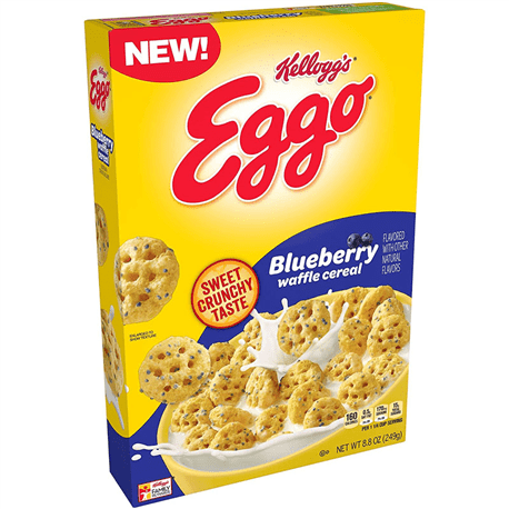 Kellogg's Eggo Blueberry Cereal (249g)