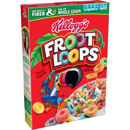 Kellogg's Froot Loops Cereal (286g)