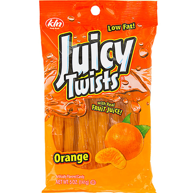 Kenny's Juicy Twists Orange (141g)