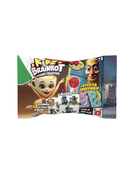 Kids Brainrot Lollipop & Stickers Collection 5.5g