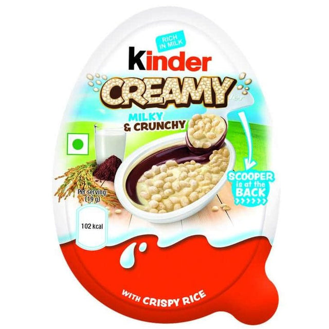 Kinder Creamy Milky And Crunchy (19g) (India)