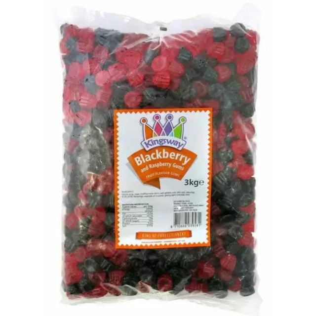 Kingsway Big Bag Blackberry and Raspberry Gums (3kg)