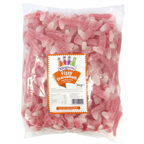 Kingsway Big Bag Fizzy Dracula Teeth (3kg)