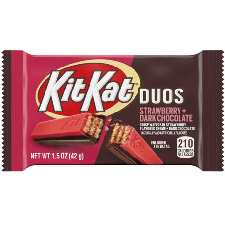 Kit Kat Duo's Strawberry and Dark Chocolate (42g)