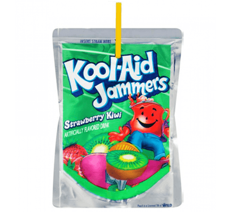 Kool-Aid Jammers Strawberry Kiwi (177ml)