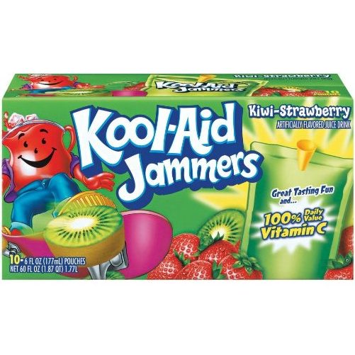 Kool-Aid Jammers Strawberry Kiwi (Pack of 10)