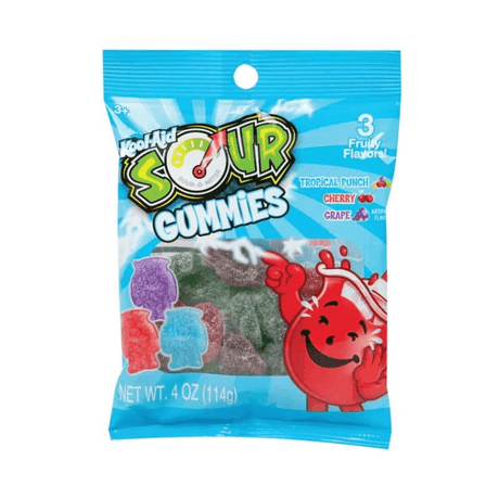 Kool-Aid Sour Gummies Peg Bag (113g)