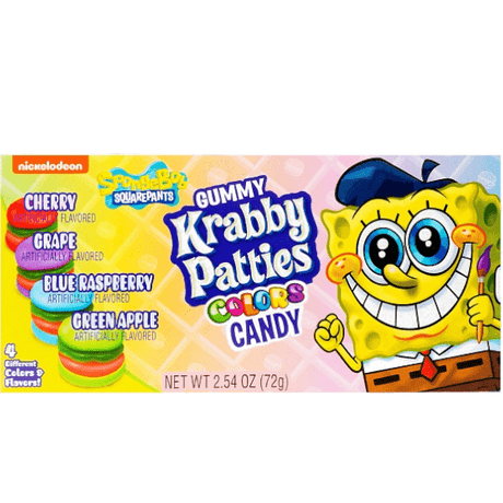 Krabby Patties Colours Theatre Box (72g)