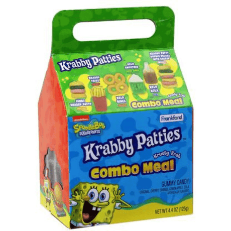 Krabby Patties Combo Meal Box (125g)