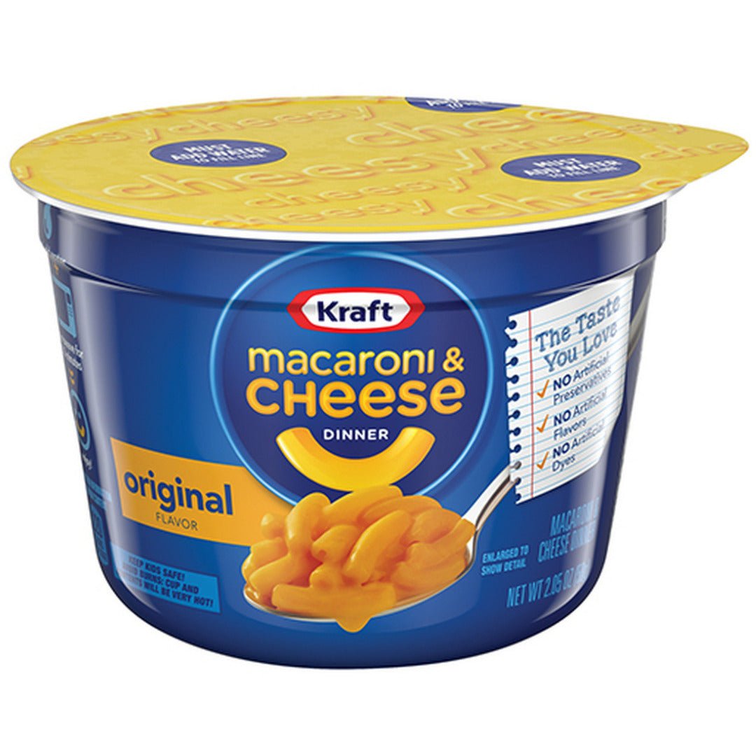 Kraft Macaroni and Cheese Original Microwaveable Cup (58g)