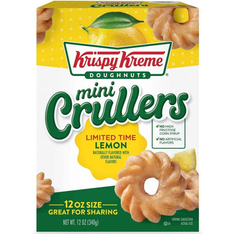 Krispy Kreme Mini Cruller Lemon (340g)