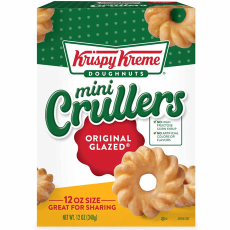 Krispy Kreme Mini Cruller Original Glazed (340g)