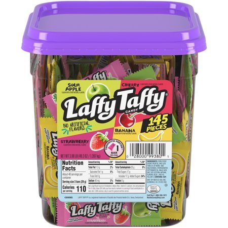 Laffy Taffy Assorted Mini's Tub (145ct)