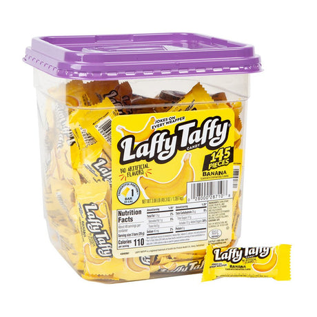 Laffy Taffy Banana Mini's Tub (145ct)