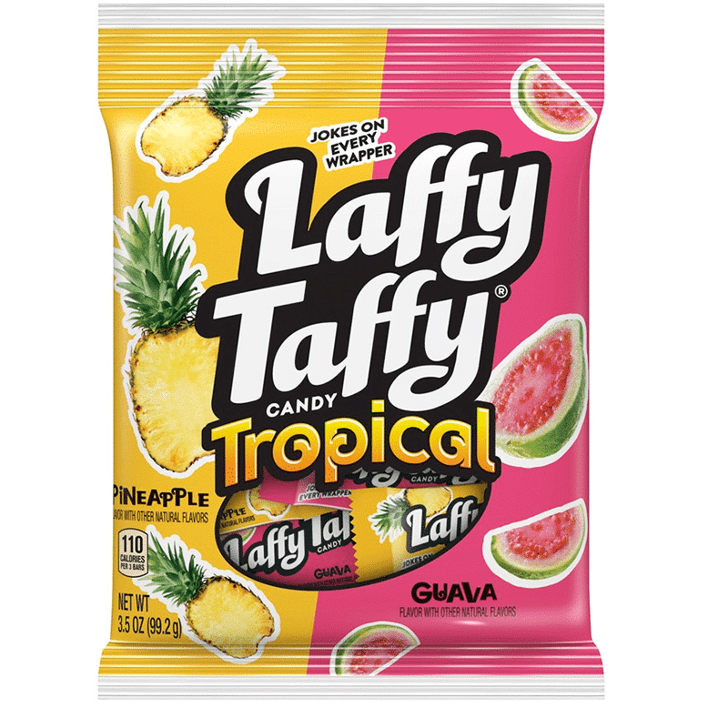 Laffy Taffy Guava and Pineapple Peg Bag (99g)