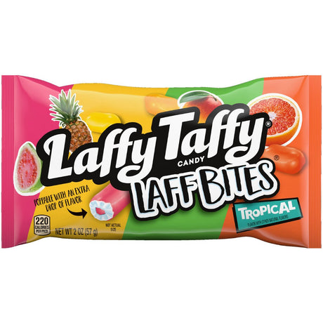Laffy Taffy Laff Bites Tropical Bag (57g)